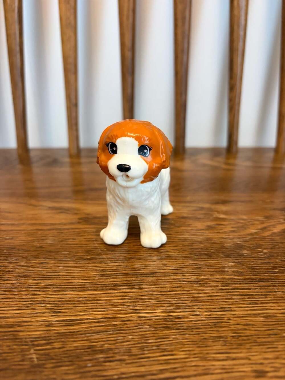 Mattel Barbie Puppy Figurine Orange and White Spaniel
